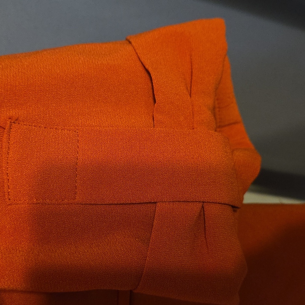 Torrid Womens Rusty Burnt Orange Blazer Stretch Classic Career Sz 3(3X/22-24)EUC - Picture 4 of 10